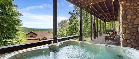 Bain à remous extérieur
