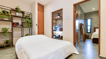 5 Schlafzimmer, Schreibtisch, WLAN, Bettwäsche