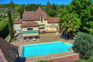 Exterior - Villa Roséa with Pool and Garden Park (Carsac-Aillac)