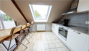 Kühlschrank, Ofen, Herdplatte, Geschirrspüler