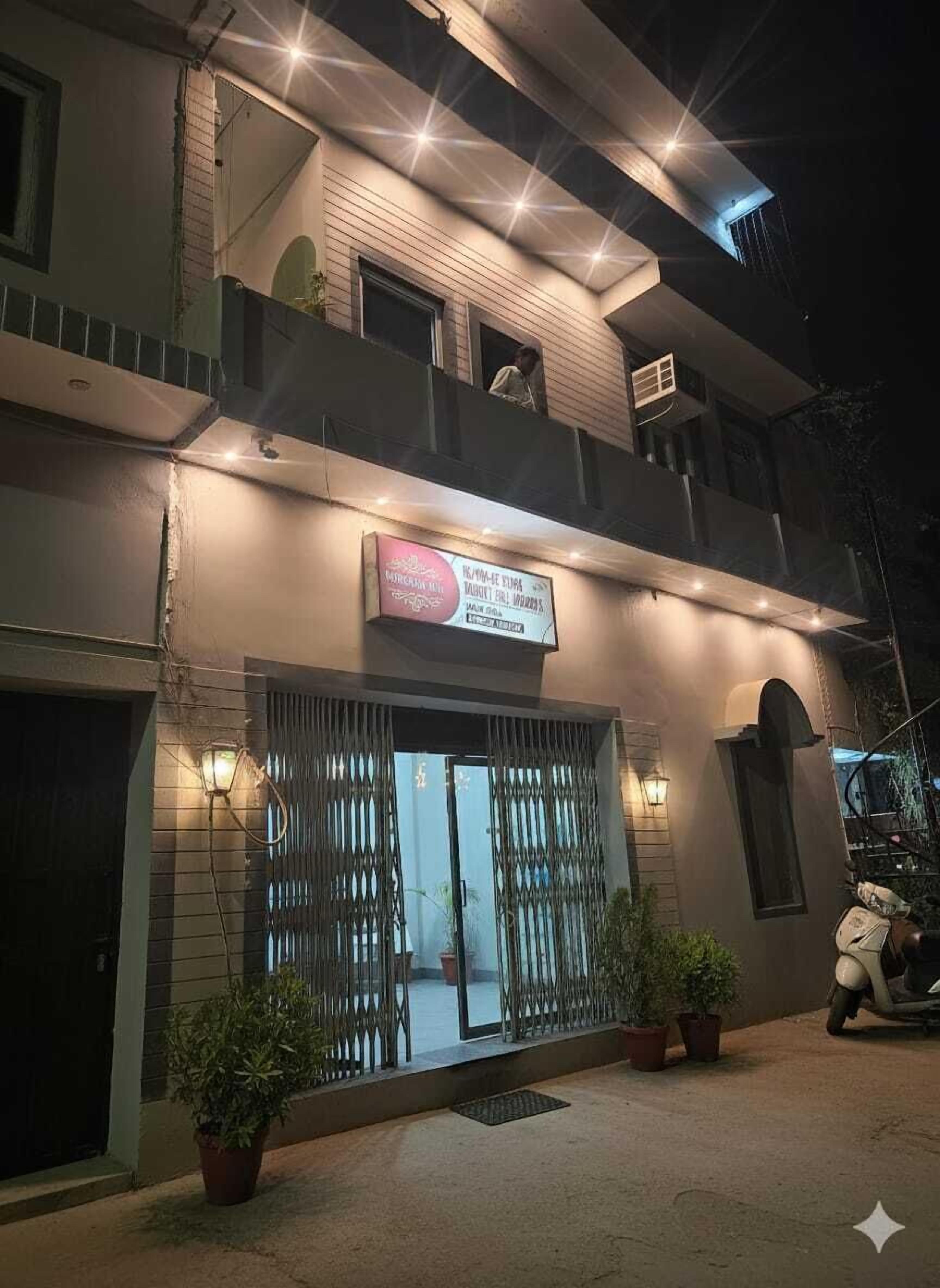 Fassade der Unterkunft