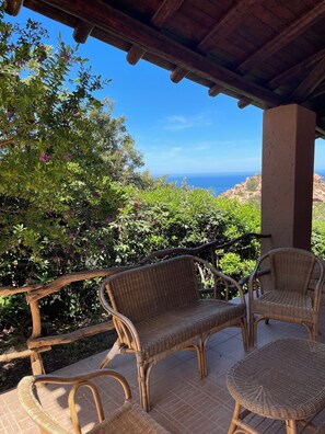 Villa, 3 Bedrooms, Smoking, Private Pool | Terrace/patio