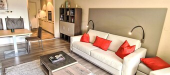 Nice apartment for 2 guests with TV and balcony