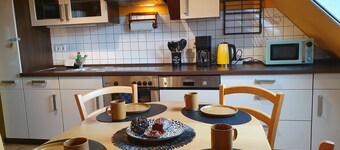 Vacation apartment in the manor house - directly opposite the castle with terrace and WLAN