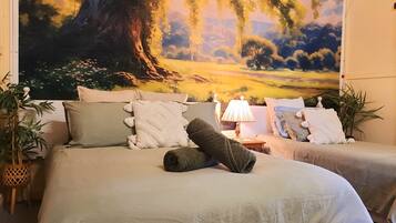 5 soverom, strykejern/-brett, wi-fi og sengetøy