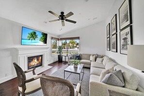 Smart-TV, peis og kontorer