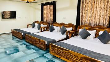 Basic Shared Dormitory, Patio, Pool View