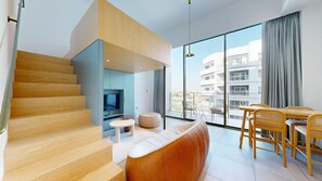 Superior Studio, 1 Queen Bed, Private Bathroom, City View | Living area - Mood Living 22 (Dubai)