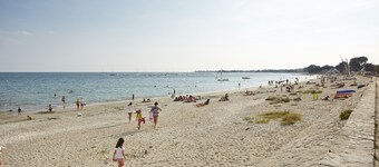 Sea view and direct beach access for 11 people