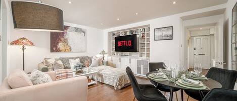 Televisión, oficina