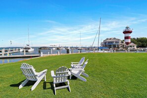 Property grounds - 6995 Muirfield: Pet Friendly 4 Bedroom Sea Pines Villa (Hilton Head)