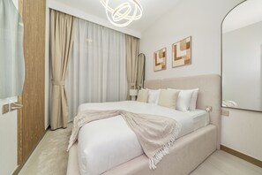 Apartment, Balkon, Stadtblick | 2 Schlafzimmer, kostenloses WLAN