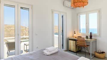 Exclusive Villa, Housekeeping, Sea View | 2 bedrooms, in-room safe, blackout drapes, soundproofing