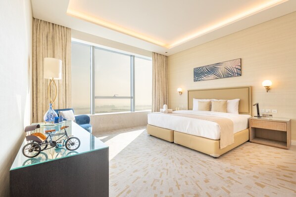 1 bedroom, in-room safe, iron/ironing board, free WiFi