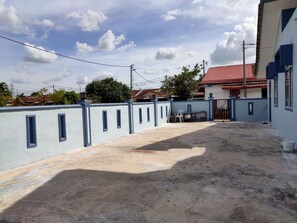 Enceinte de l’hébergement