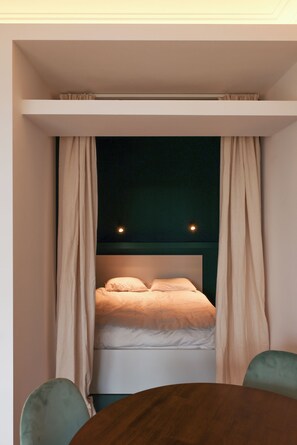 Comfort apartman, kilátással a kertre | 1 hálószoba