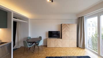 Comfort Apartment, Garden View | Living area