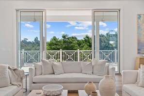 Smart TV, fireplace, table tennis, books