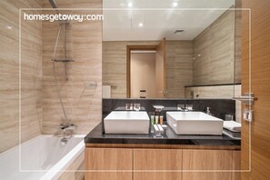 Bathroom - Iconic 2BR Missoni Unit Canal Views  (Dubai)
