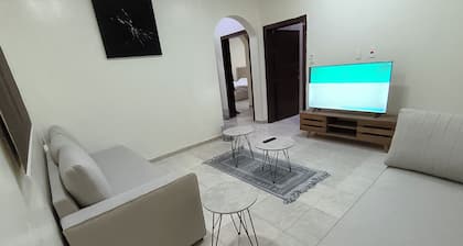 2-bedroom apartment in charming Dammam with AC, WiFi, kitchen and washingmachine