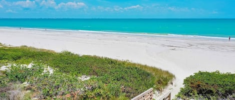 Aan het strand