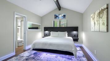 4 habitaciones, tabla de planchar con plancha, wifi y ropa de cama