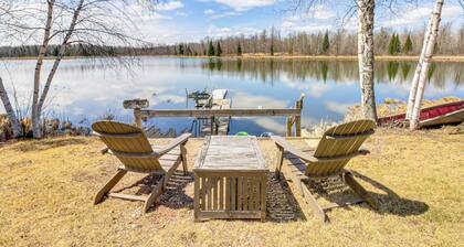 Tenstrike Lake House on 60 Acres: Hike & Fish!