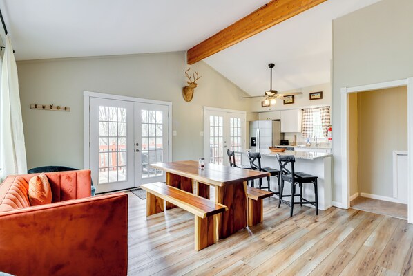 House (3 Bedrooms) | Interior - Beach Access: Bbq-ready Poconos Family Getaway! (Blakeslee)