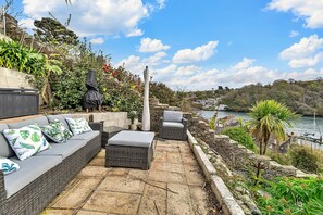 Terrace/patio - Garden Cottage in Fowey (Fowey)