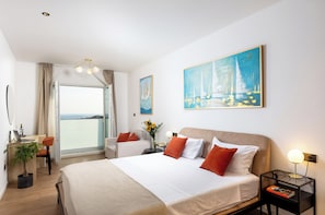 Deluxe Double Room, Partial Sea View | View from room