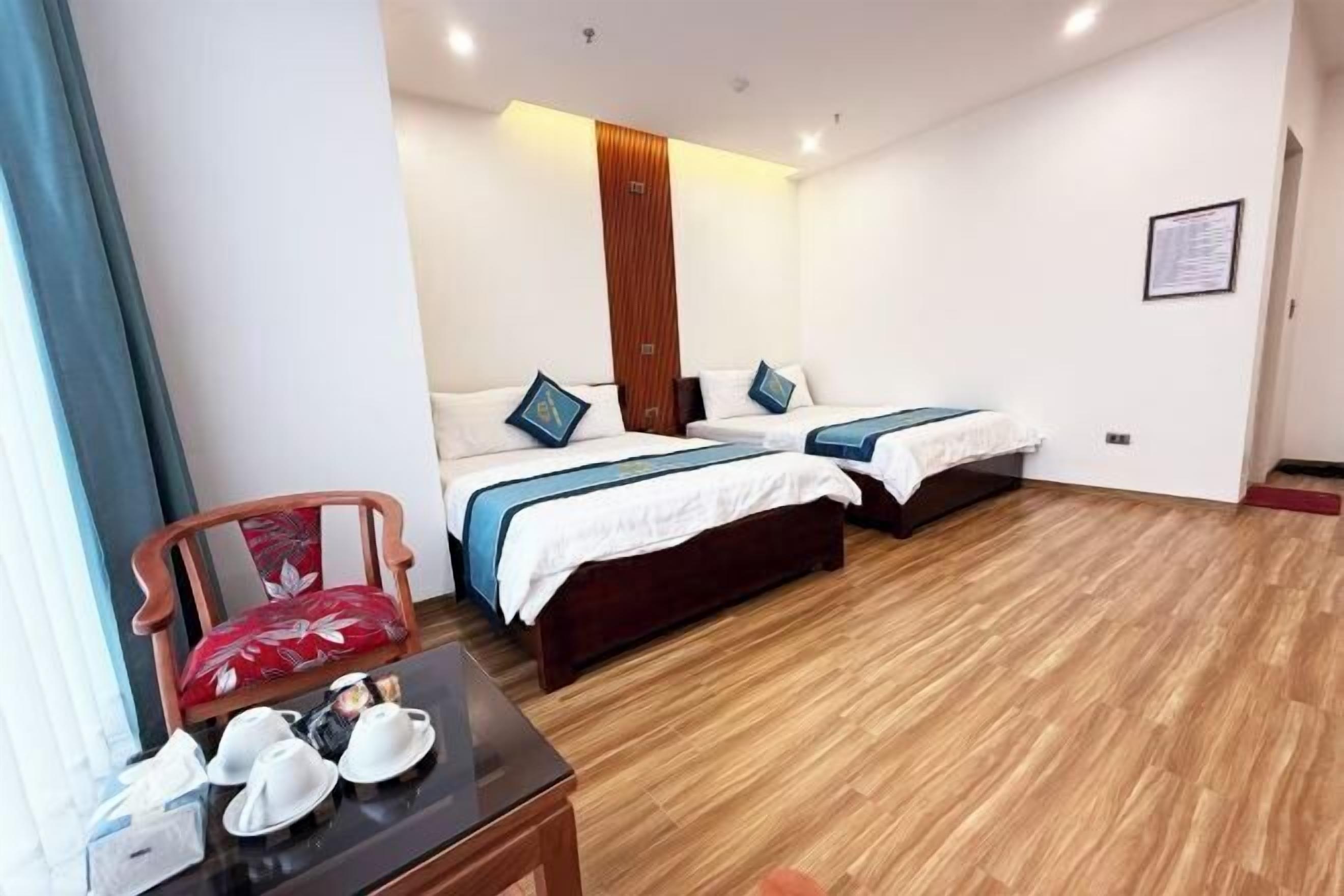 Premium bedding, memory-foam beds, in-room safe, desk