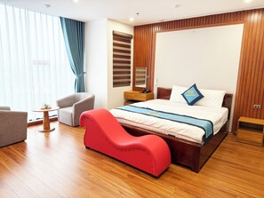 Luksus-dobbeltrom for 1 person, byutsikt | Byutsikt