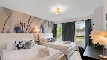 2 habitaciones, tabla de planchar con plancha, wifi y ropa de cama