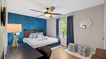 3 bedrooms, iron/ironing board, WiFi, bed sheets