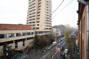 Blick von der Unterkunft