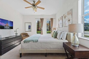 4 chambres, fer et planche à repasser, lit parapluie, Wi-Fi