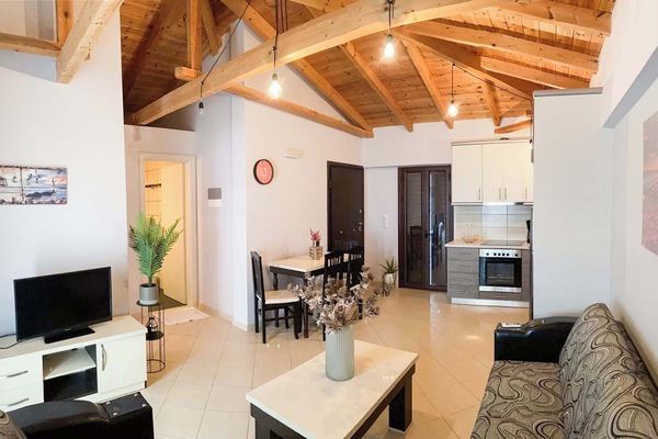 Homely vibes – Relax on comfortable seating in a warm, well-lit living area