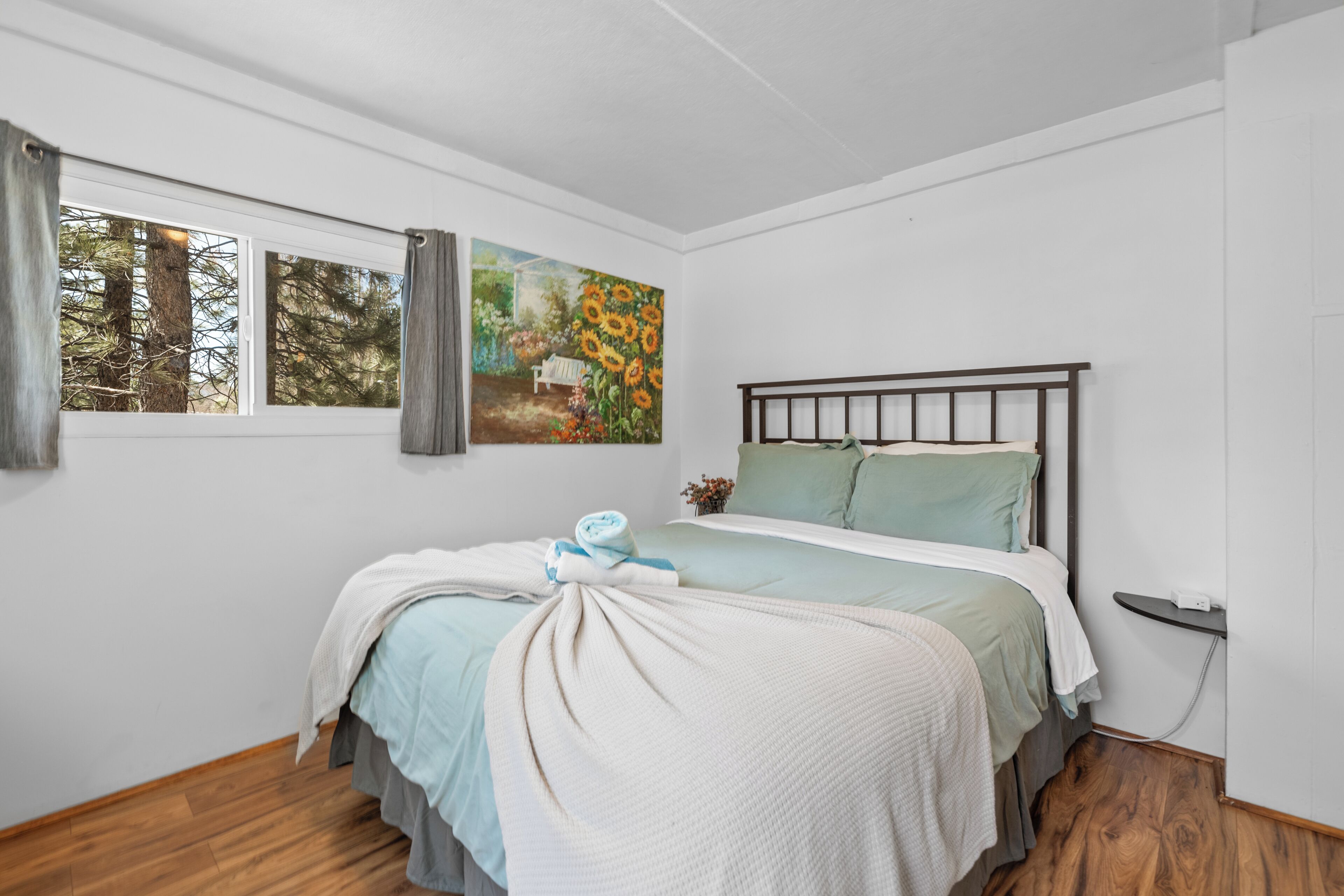 Cabin có thiết kế đặc trưng, 2 phòng ngủ, không hút thuốc, quang cảnh núi | 2 phòng ngủ, trang trí khác biệt 