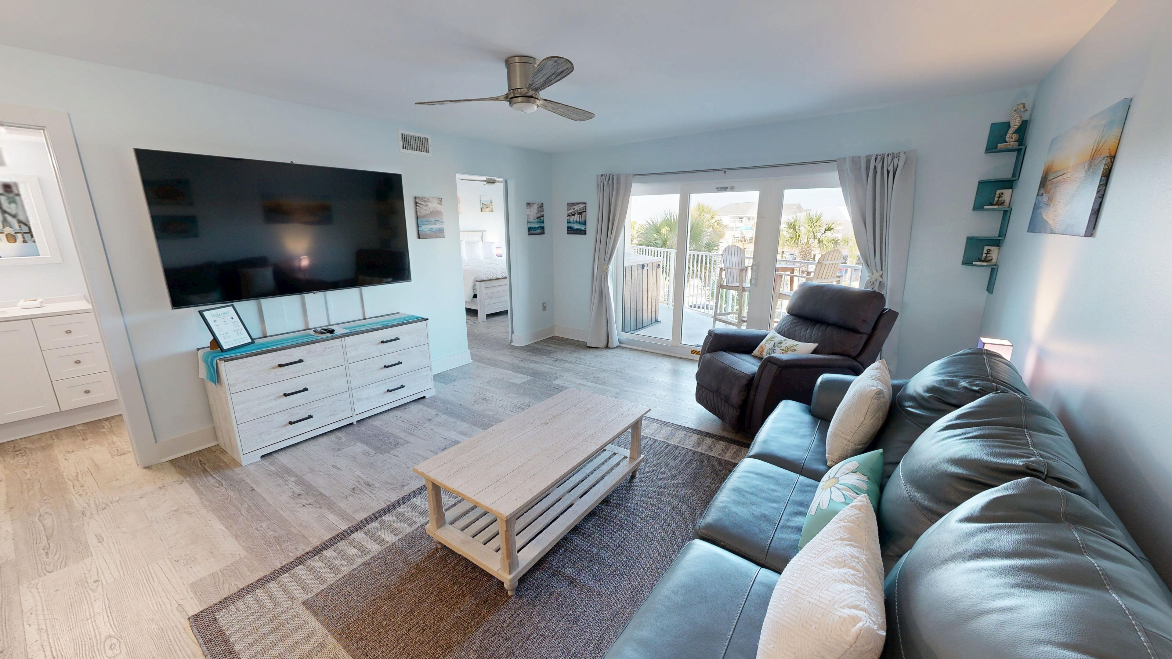Apartment, 2 Schlafzimmer | Wohnbereich | Smart-TV