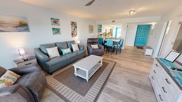 Apartment, 2 Schlafzimmer | Wohnbereich