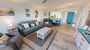 Lägenhet - 2 sovrum | Vardagsrum | Smart-tv