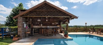 Casa de campo em Itupeva com vista para montanha
