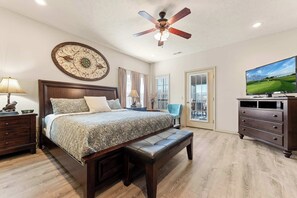 3 bedrooms, iron/ironing board, travel cot, WiFi