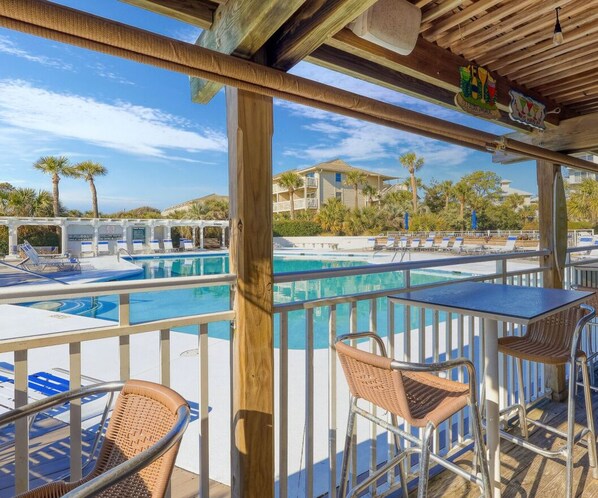 Indoor pool, a heated pool