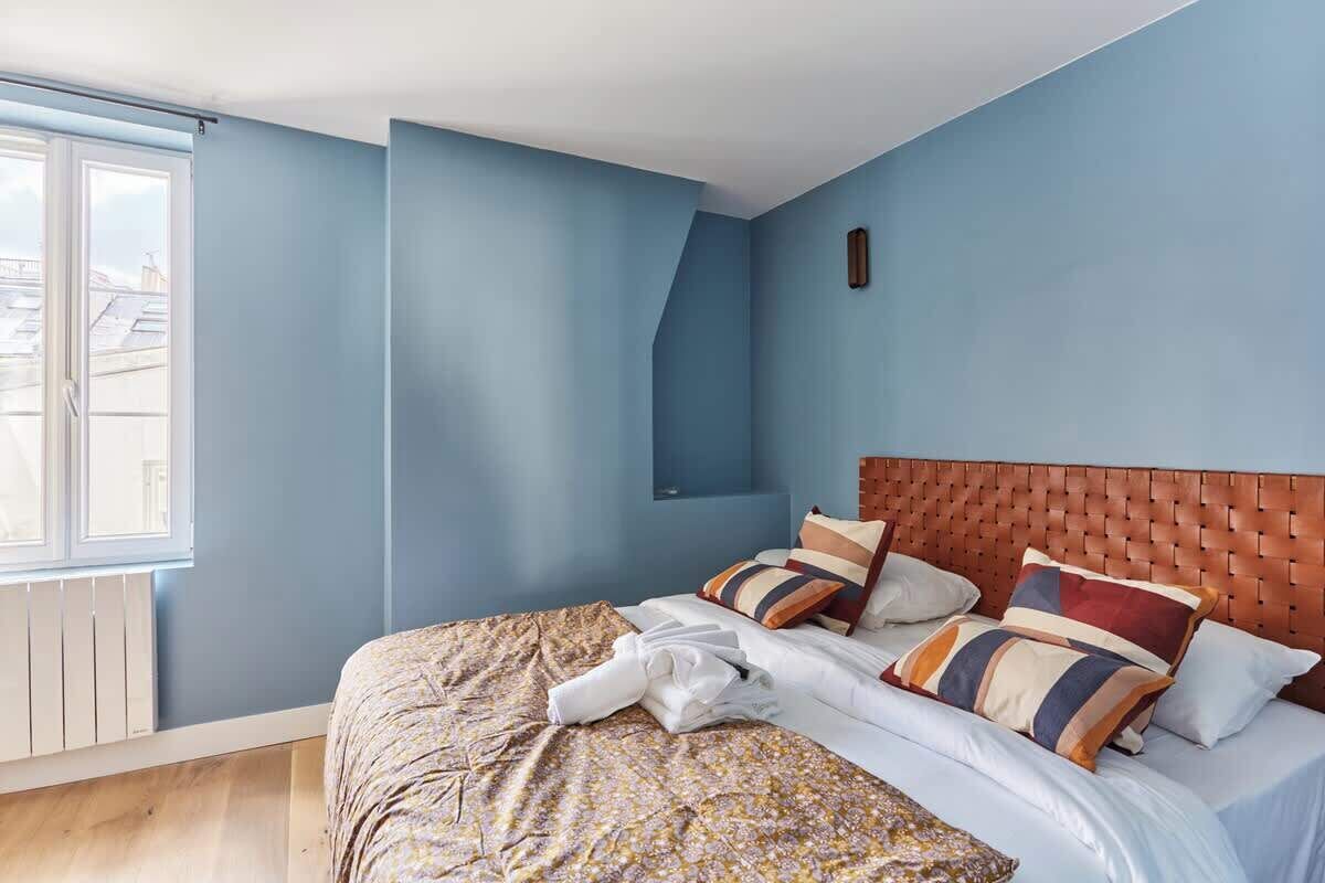 1 chambre, fer et planche à repasser, Wi-Fi, draps fournis