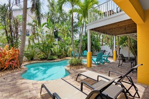 Una piscina climatizada