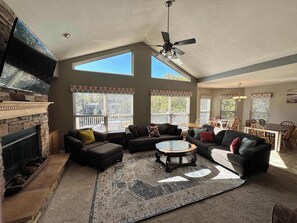House, Multiple Beds, Patio (Lake it Easy) | Living area | 42-inch flat-screen TV with digital channels