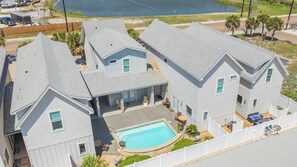 Exterior - Heated Pool | Downtown | Pet Friendly | Sleeps 18! (Port Aransas)