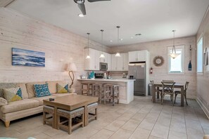 TV, offices - Heated Pool | Downtown | Pet Friendly | Sleeps 18! (Port Aransas)