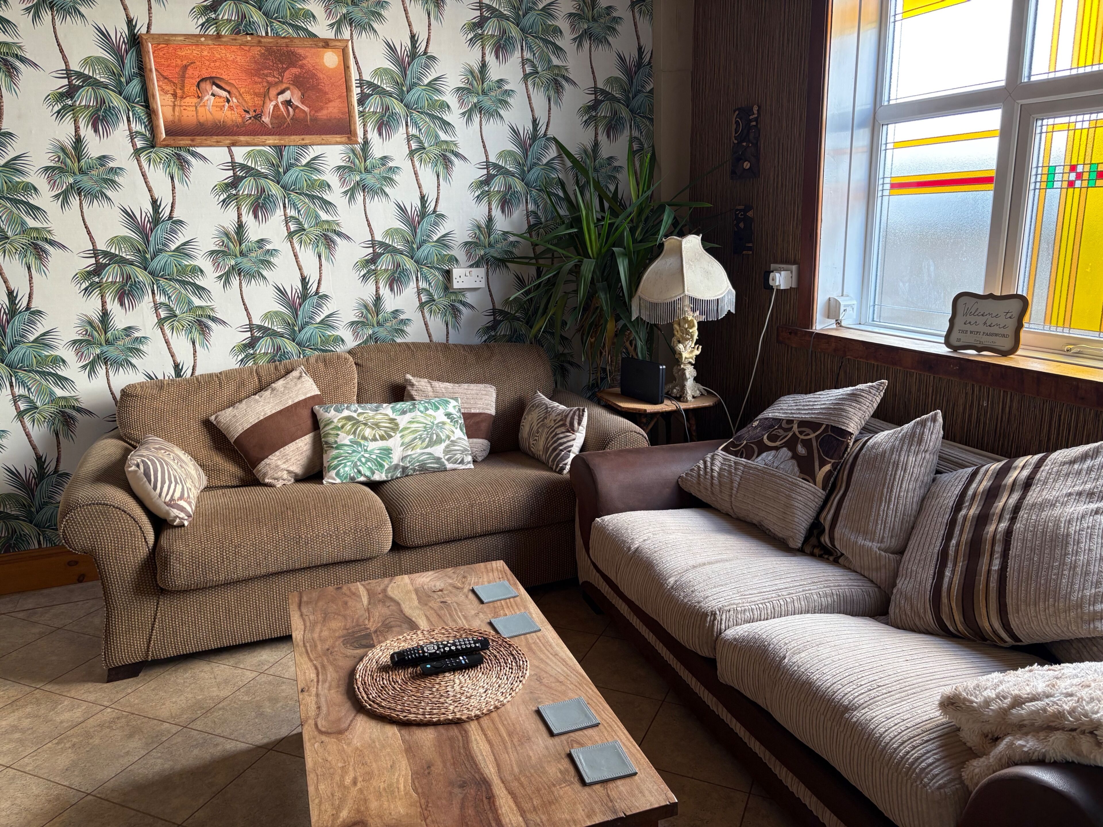 House | Living area | Fireplace